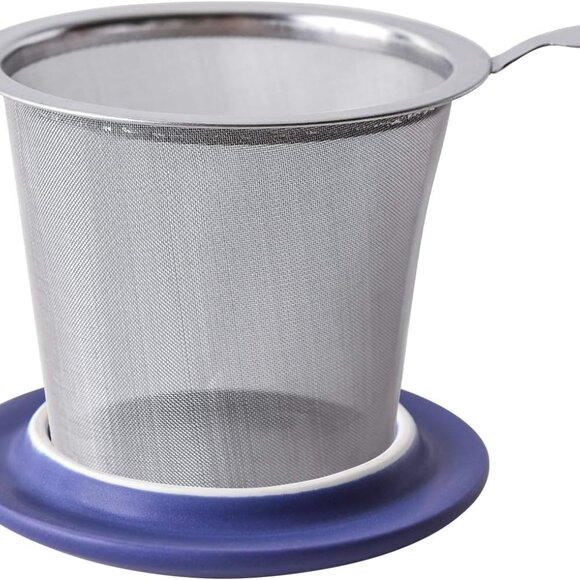 Ceramic Teacup with Infuser and Lid, Mug with Lid for Steeping(Any Color) - Picture 11 of 13